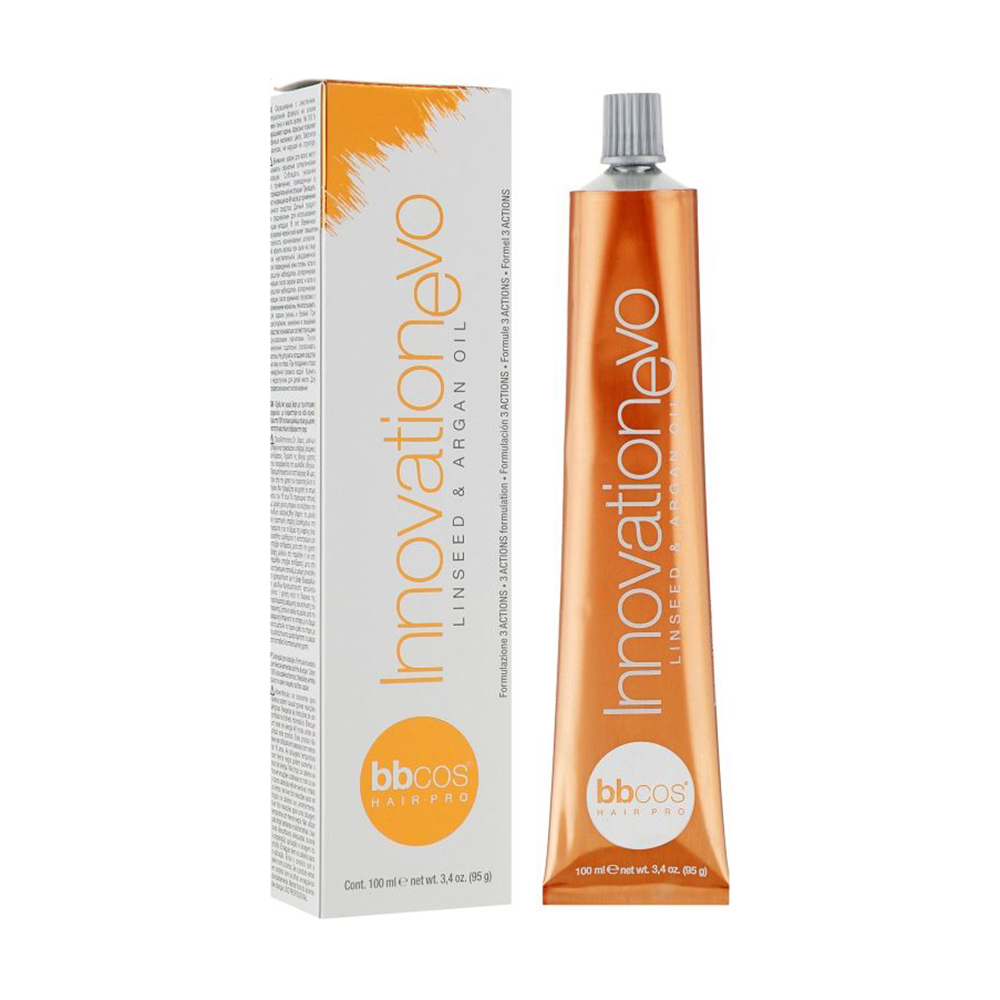Перманентна фарба для волосся BBcos InnovationEvo Hair Color Cream, 5/1 Каштановий світло-попелястий, 100 мл